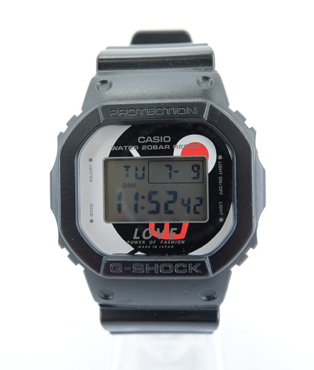 楽天市場】G-SHOCK DW-5600LP-1JR SPECIAL LOVE POWER OF FASHION ジー 