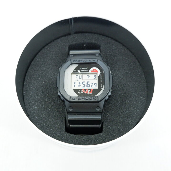 楽天市場】G-SHOCK DW-5600LP-1JR SPECIAL LOVE POWER OF FASHION ジー 