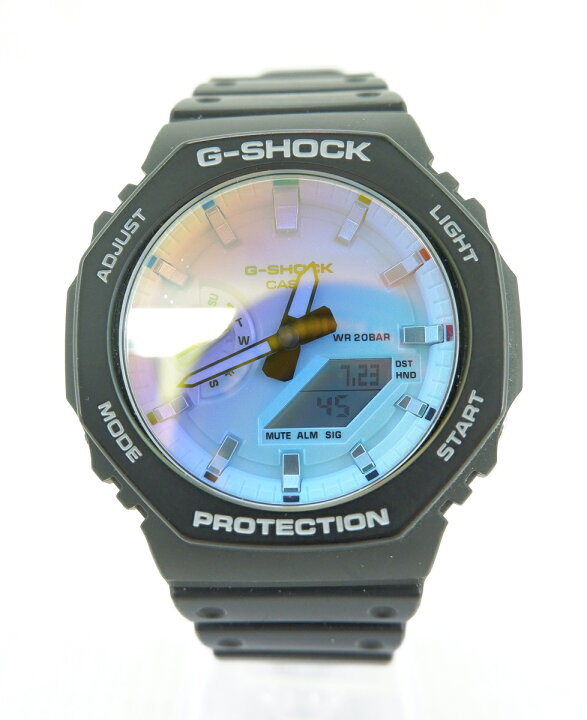 楽天市場】G-SHOCK GA-2100SR-1AJF ジーショック デジタル アナログ 