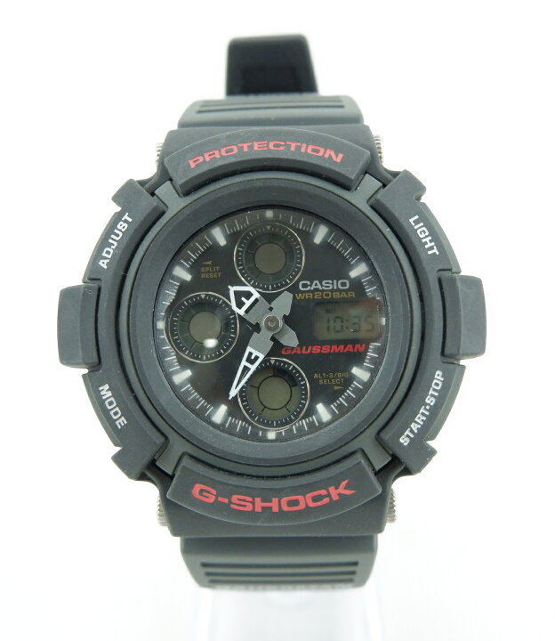 楽天市場】G-SHOCK AW-571-1A ジーショック ガウスマン デジタル 