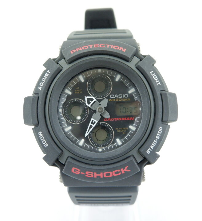 楽天市場】G-SHOCK AW-571-1A ジーショック ガウスマン デジタル 