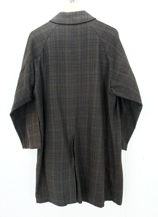 Steven Alan◇GUN CLUB CHECK 3WY BAL COLLAR COAT/コート/L/BRW/8125 