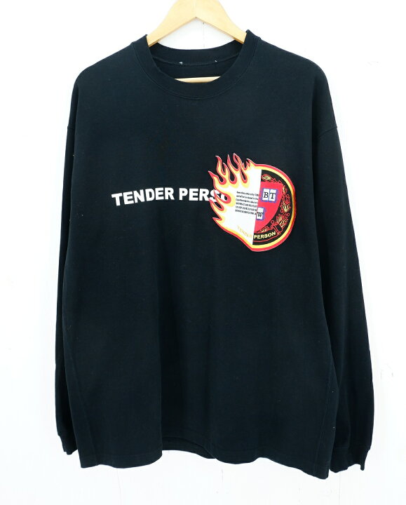 楽天市場】【更に値下げ】TENDER PERSON 20SS L/S EMBLEM Tee size：3 