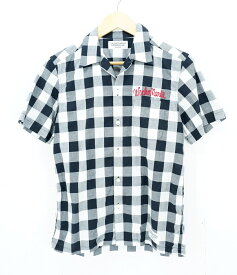 値下げしました　WACKO MARIA 15SS S/S CHECK SHIRT size：3 ワコマリア チェックシャツ オープンカラーシャツ 半袖シャツ ボタンシャツ 15SS-BLO-02 Made in Japan