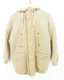 値下げしました　COSMIC WONDER BOA JACKET size：3 コズミックワンダー 裏ボア ジャケット アウター ベージュ L6F52015-M Made in Japan