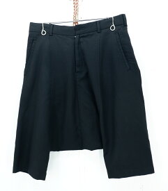 【更に値下げ】BLACK COMME des GARCONS 09SS SARROUEL PANTS size：S ブラック コムデギャルソン サルエルパンツ ボトムス ブラック AD2008 1C-P009 Made in Japan