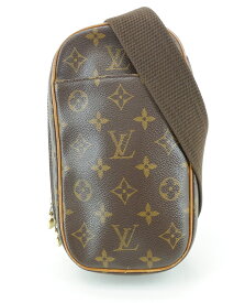 LOUIS VUITTON M51870 ポシェット・ガンジュ ルイ・ヴィトン モノグラム ウエストバッグ ウエストポーチ ショルダーバッグ JSB鑑定済み