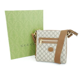 GUCCI 681021 SHOULDER BAG グッチ GGスプリーム ショルダーバッグ メッセンジャーバッグ バッグ カバン 鞄 JSB鑑定済み
