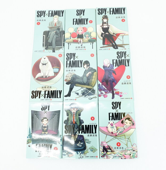 楽天市場】SPY×FAMILY スパイファミリー 1巻～9巻 セット （以下続刊 