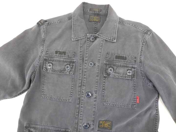 楽天市場】【更に値下げ】WTAPS 13AW L/S JUNGLE SHIRT size：S ダブル  