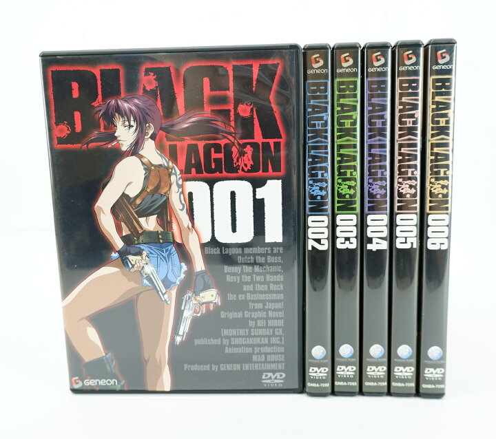 楽天市場】BLACK LAGOON ブラックラグーン 1巻～6巻 セット 全巻 1期 