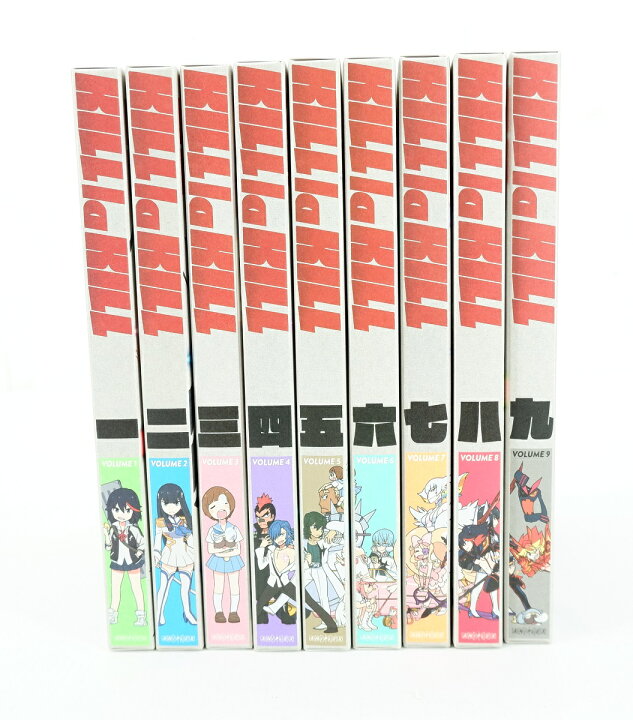 楽天市場】キルラキル 1巻～9巻 セット 全巻 完全生産限定版 収納BOX 