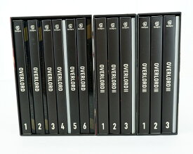 オーバーロード 1期 1巻～9巻 + 2期 1巻～3巻 3期 1巻～3巻 セット 全巻 初回生産版 収納BOX付き 【Blu-ray】