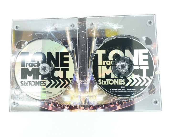 楽天市場】SixTONES TrackONE -IMPACT- 初回版 【DVD】 : 浪漫遊 楽天 