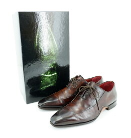 MAGNANNI 23875 オパンカ オックスフォード エプロンフロント size：39（JP約24.5cm～約25cm） マグナーニ ビジネスシューズ 革靴 シューズ 靴 ブラウン