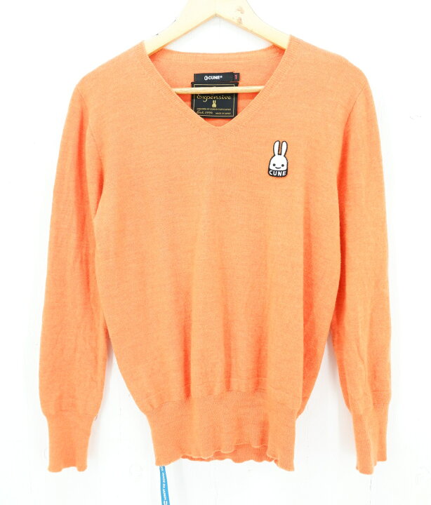 楽天市場】値下げしました CUNE MILD V NECK KNIT size：1 キューン V 