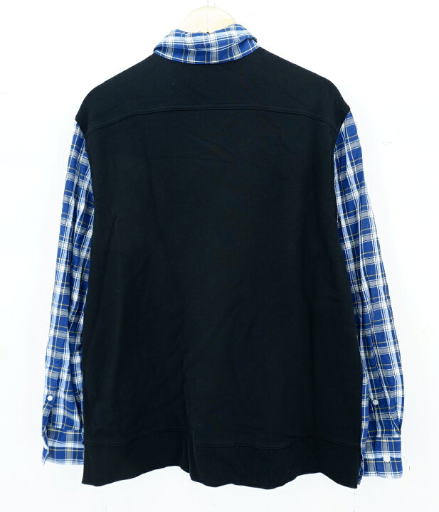 楽天市場】【最終値下げ】LOEWE 22AW L/S FLEECE BACK CHECK SHIRT 