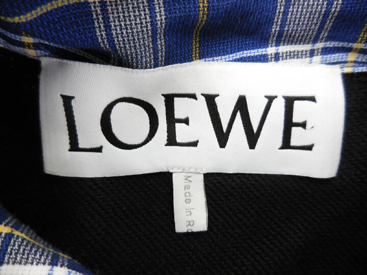 楽天市場】【最終値下げ】LOEWE 22AW L/S FLEECE BACK CHECK 