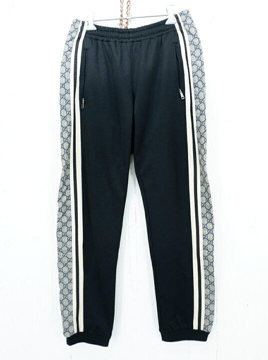 楽天市場】GUCCI 545603 OVERSIZE TECHNICAL JERSEY JOGGING PANTS 