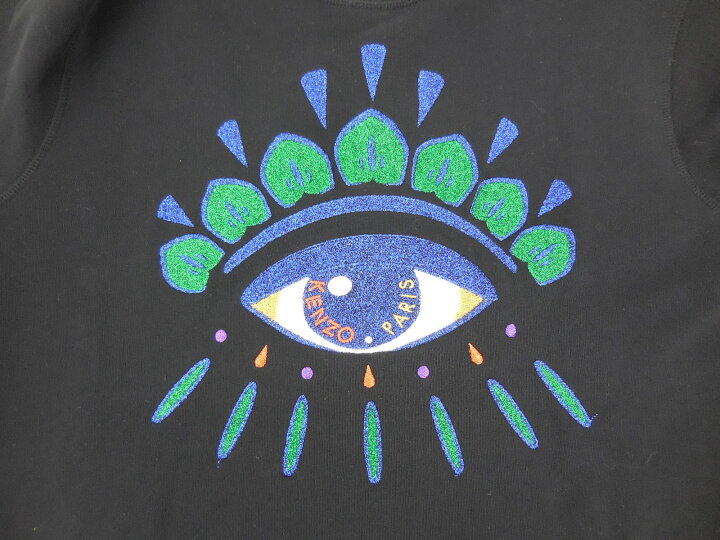 楽天市場】KENZO EYE SWEAT SHIRT size：S ケンゾー 目 刺繍 