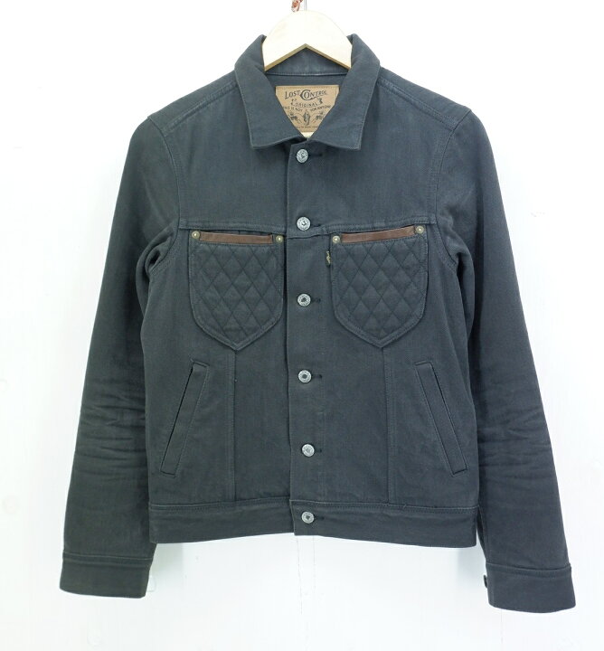 楽天市場】LOST CONTROL DENIM JACKET size：34 ロストコントロール 