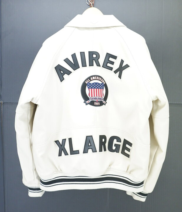 楽天市場】【値下げしました】AVIREX × XLARGE ICON JACKET size：L 