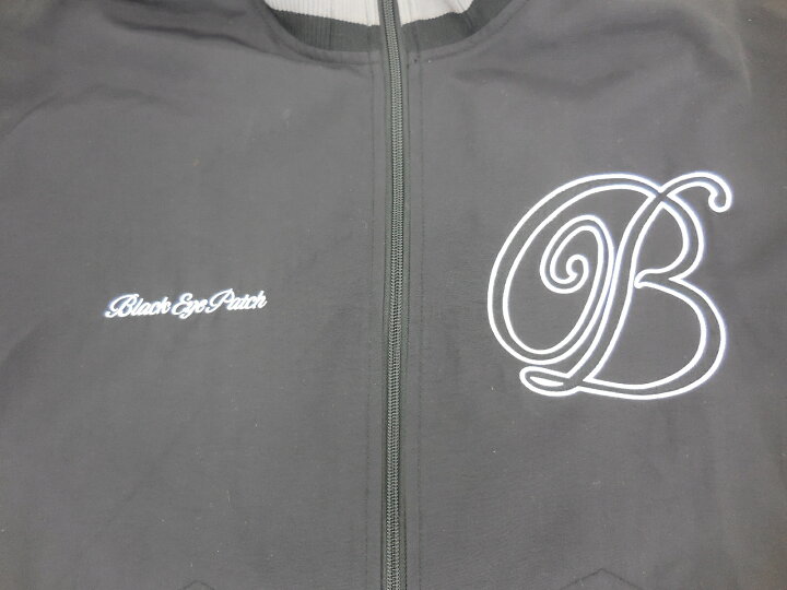 楽天市場】BlackEyePatch B EMBLEM NYLON TRACK JACKET size：L 