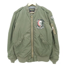 HYSTERIC GLAMOUR MA-1 JACKET size：FREE ヒステリックグラマー プリマロフト ジャケット ブルゾン アウター カーキ 2AB-5310