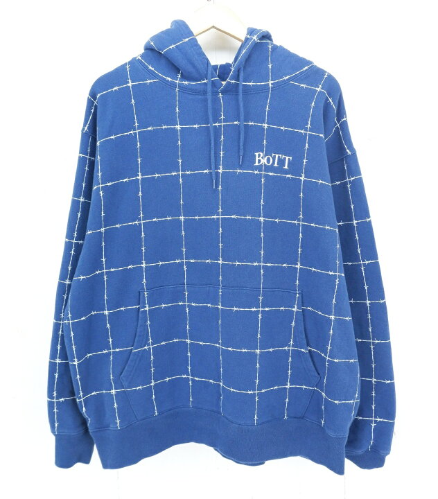 楽天市場】BOTT BARBWIRE PULLOVER HOODIE size：XL ボット バーブ 
