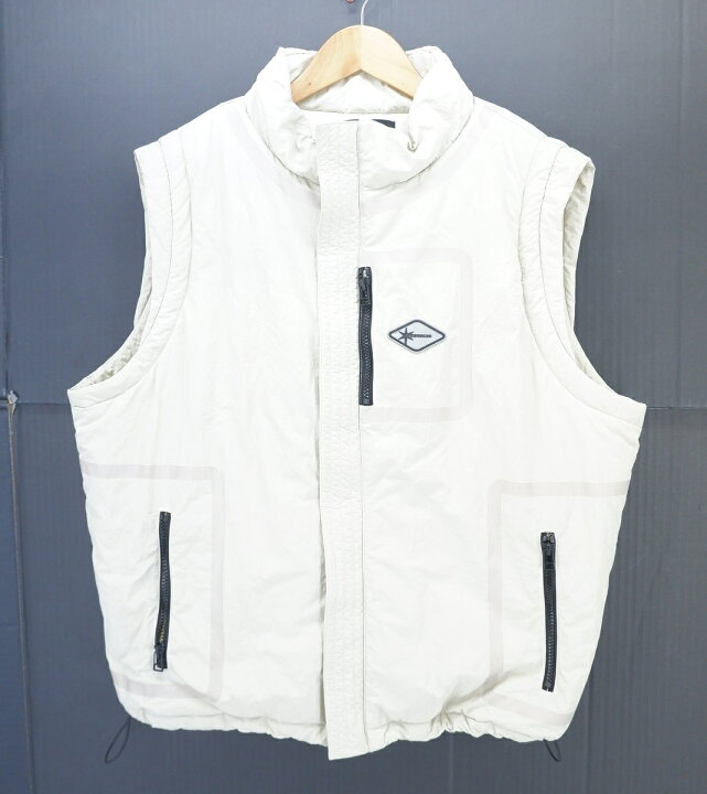 楽天市場】UNKNOWN LONDON PADDED TECH ZIP UP VEST size：XL 