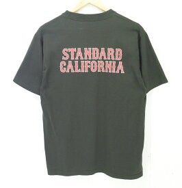 STANDARD CALIFORNIA S/S PRINT Tee size：S スタンダードカリフォルニア プリント 半袖Tシャツ ブラック Made in Japan