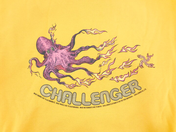 楽天市場】CHALLENGER OCTOPUS HOODIE size：L チャレンジャー 