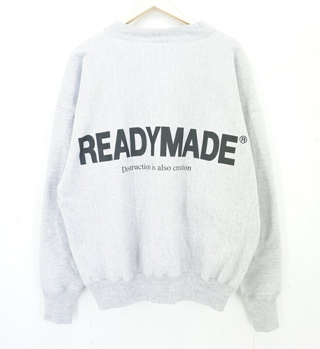 楽天市場】READYMADE 23AW SMILE MOCK NECK SWEAT size：XL レディ 