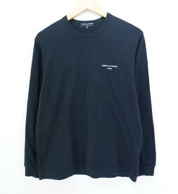 COMME des GARCONS HOMME 21AW L/S PRINT Tee size：S コムデギャルソン オム ワンポイント プリント 長袖Tシャツ ロンT ブラック AD2021 HH-T024 Made in Japan