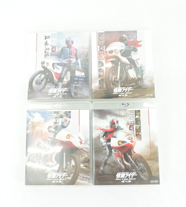 楽天市場】仮面ライダー Blu-ray BOX 1～4 セット 全巻 収納BOX付き 