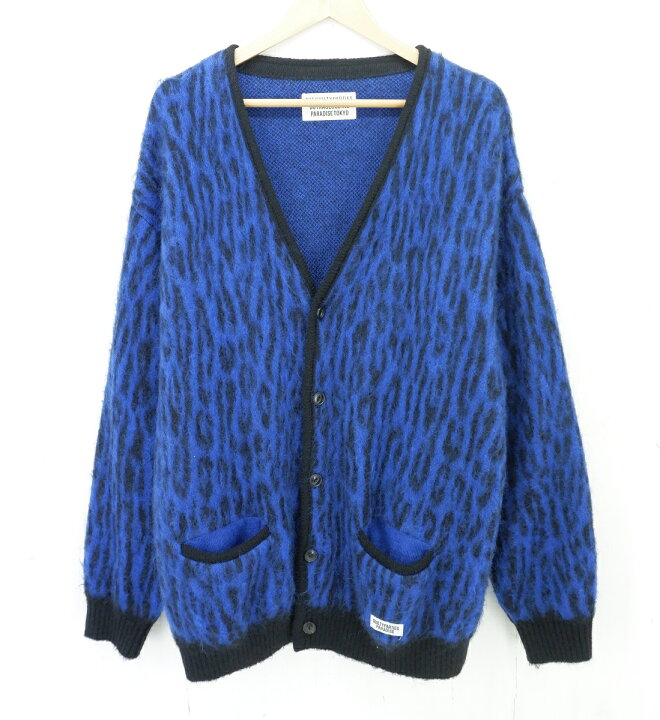 楽天市場】WACKO MARIA 22SS LEOPARD MOHAIR KNIT CARDIGAN size：XL  