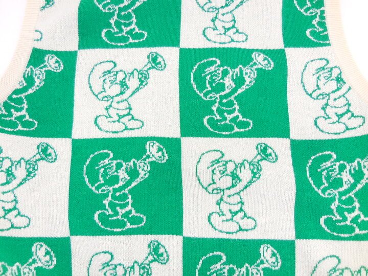 楽天市場】BUTTER GOODS × THE SMURFS KNIT VEST size：L バターグッズ 