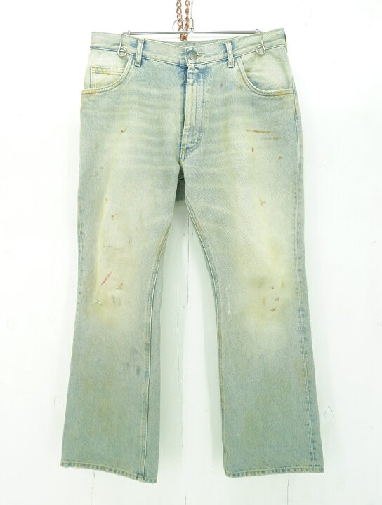 楽天市場】Maison Margiela 22SS DIRTY WASH DENIM PANTS size：31 