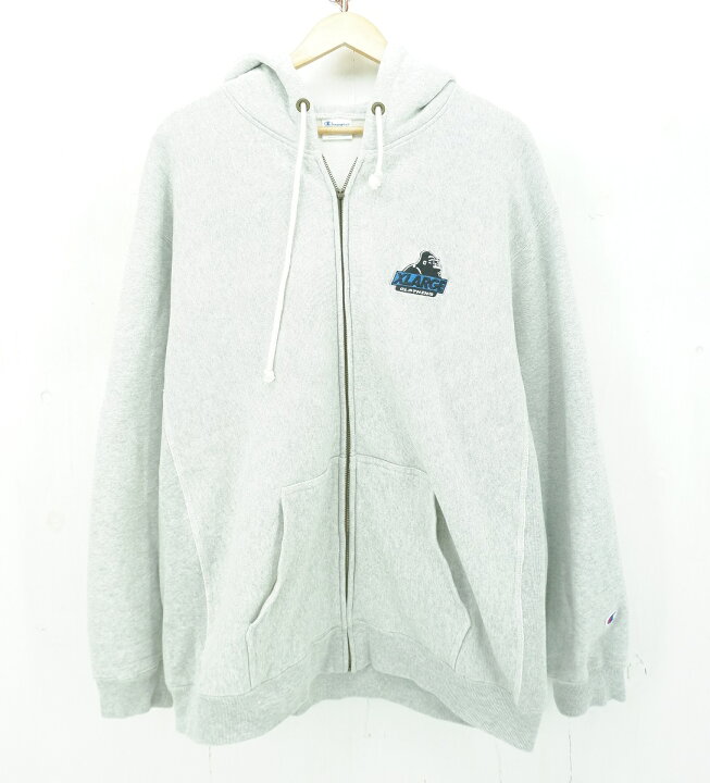 楽天市場】XLARGE × Champion SWEAT ZIP PARKER size：XL エクストラ  