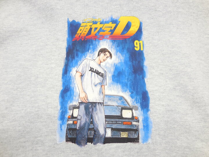 楽天市場】XLARGE × INITIAL D TAKUMI HOODED SWEAT size：XL 
