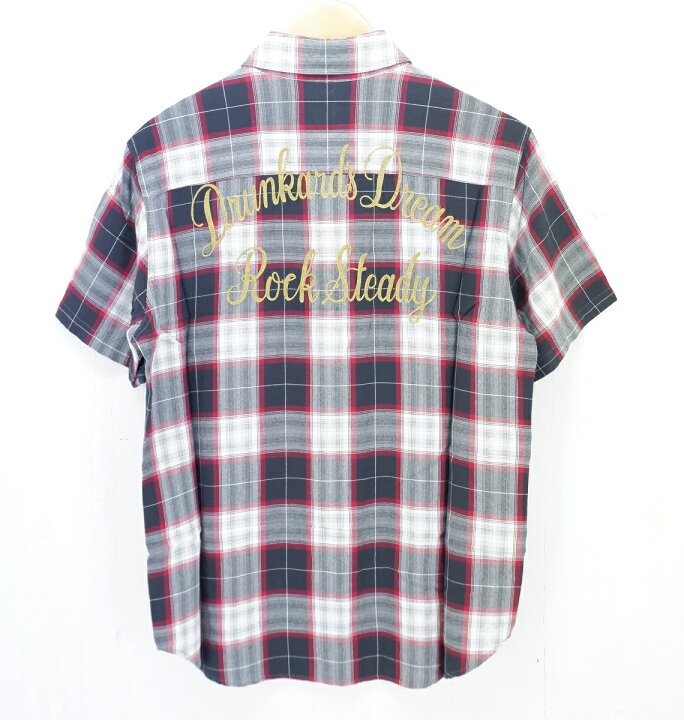 楽天市場】WACKO MARIA 14SS S/S CHECK SHIRT size：L ワコマリア 刺繍 