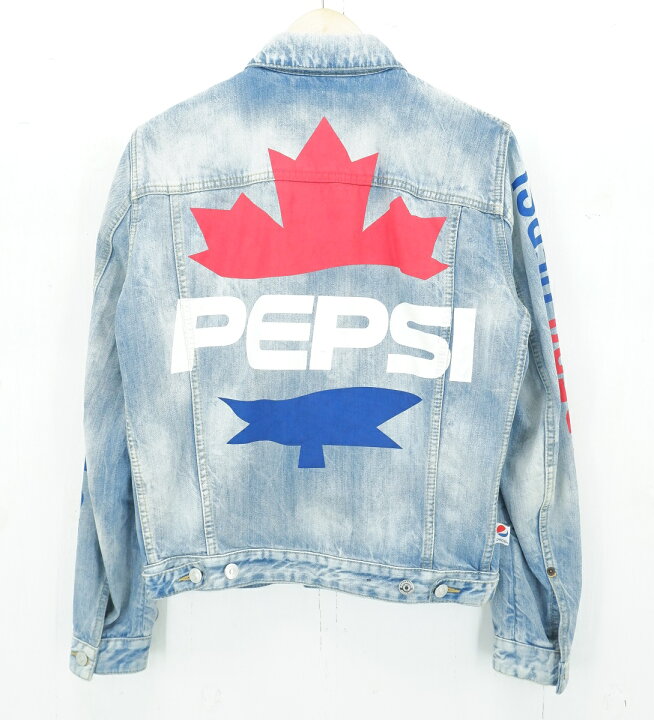 楽天市場】DSQUARED2 20SS PEPSI DENIM JACKET size：42 ディー 
