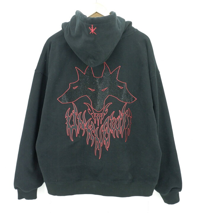 楽天市場】UNKNOWN LONDON 22AW DOBERMAN GRAPHIC RHINESTONE HOODIE  