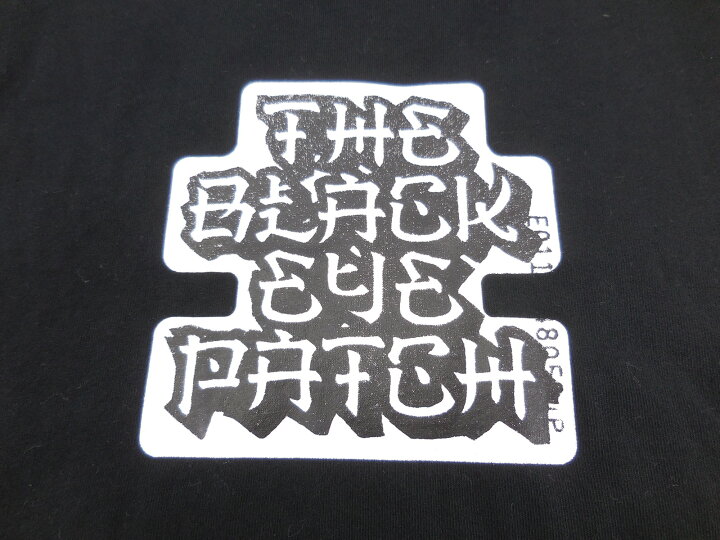 楽天市場】BlackEyePatch 23SS S/S KANJI LABEL Tee size：L ブラック 
