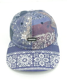 NEIGHBORHOOD 20AW DAD-B E-CAP size：FREE ネイバーフッド キャップ 帽子 バンダナ柄 ペイズリー柄 202YGNH-HT10 Made in Japan