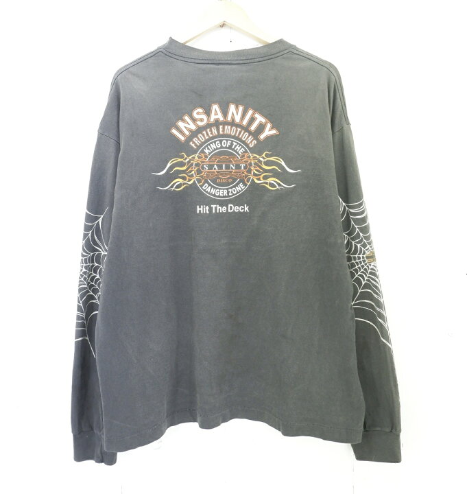 楽天市場】SAINT MICHAEL × TEFLON DISCO 25SS L/S INSANITY Tee size 