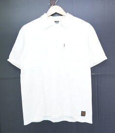 DELUXEWARE S/S EASY POLO SHIRT size：M デラックスウエア イージー 半袖 ポロシャツ 無地 ホワイト Made in Japan