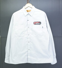 CHALLENGER 25SS L/S PATCHED WORK SHIRT size：M チャレンジャー パッチド ワークシャツ 長袖シャツ ボタンシャツ グレー CLG-SH 025-002 Made in Japan