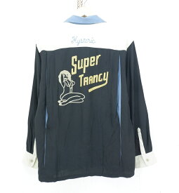 HYSTERIC GLAMOUR L/S BOWLING SHIRT size：表記無し ヒステリックグラマー ボウリングシャツ 長袖シャツ ボタンシャツ 刺繍