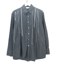 JieDa 21SS L/S STITCH WORK SHIRT size：1 ジエダ ステッチ ワークシャツ 長袖シャツ ボタンシャツ ブラック Jie-21S-SH11 Made in Japan